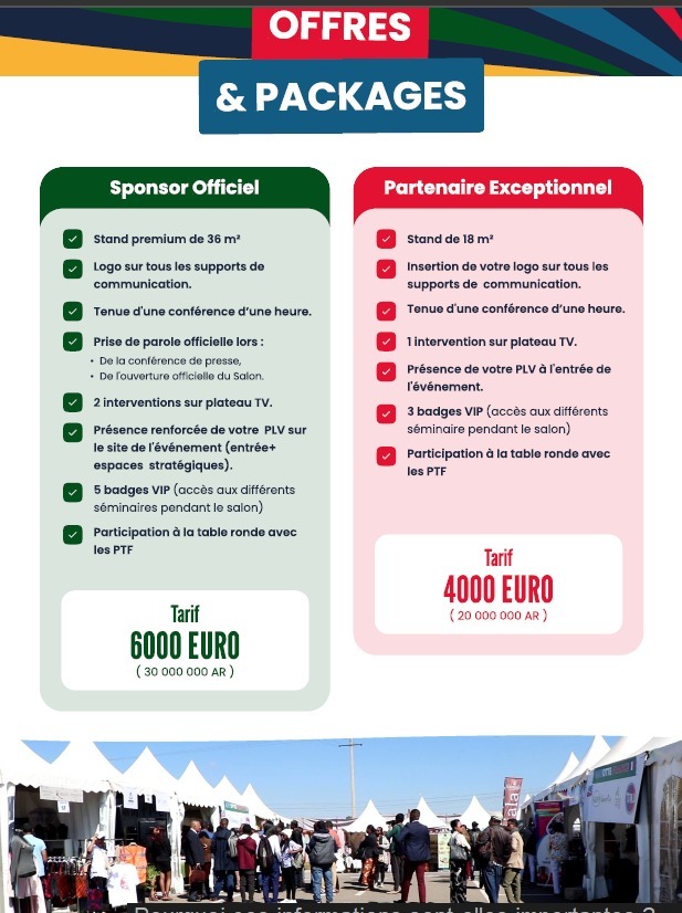 SIAE 2026 - Offres et Packages